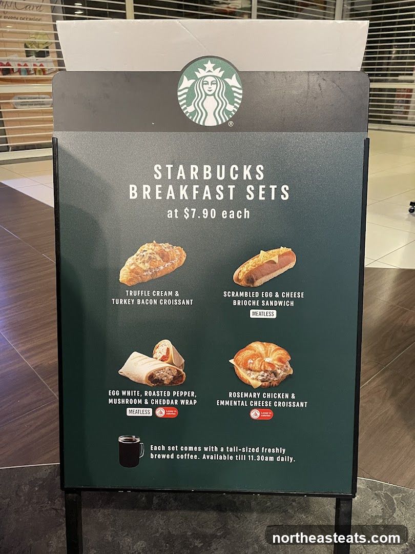 STARBUCKS BREAKFAST SETS
