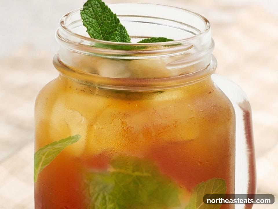 Iced Tea with Mint