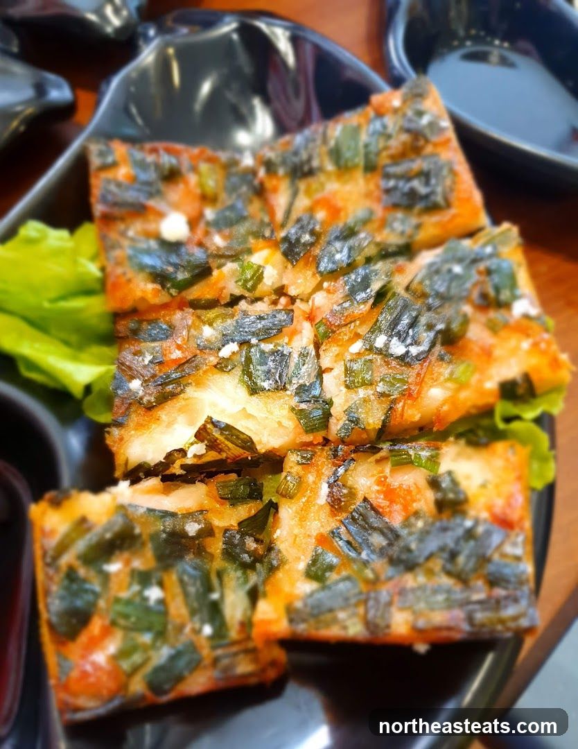 Savory Pancake with Scallions