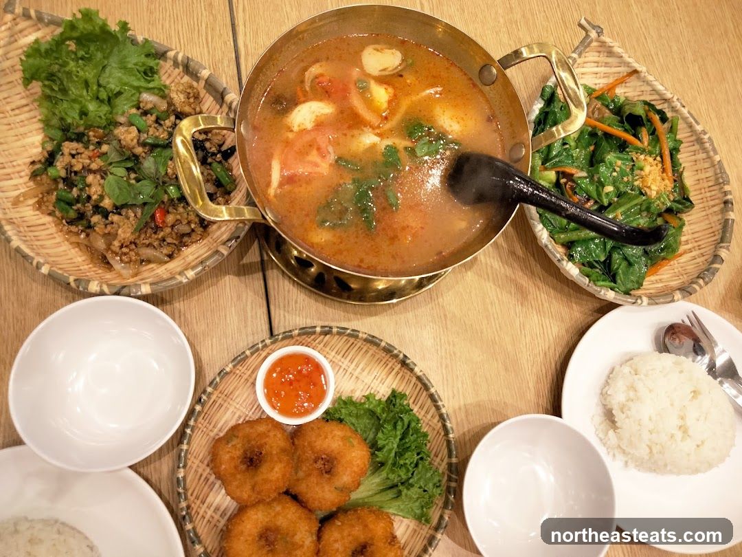 Thai Food Spread