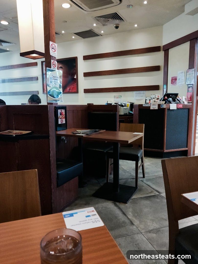 Restaurant Interior with Booth Seating