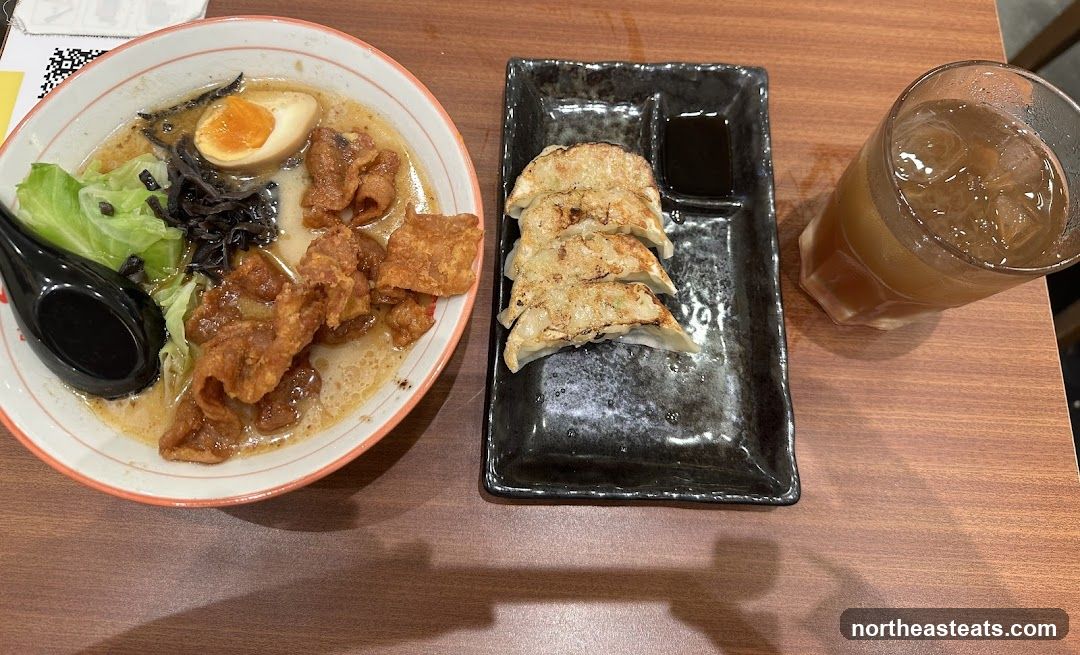 Ramen and Gyoza Meal