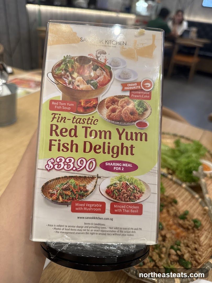 Sanook Kitchen Menu