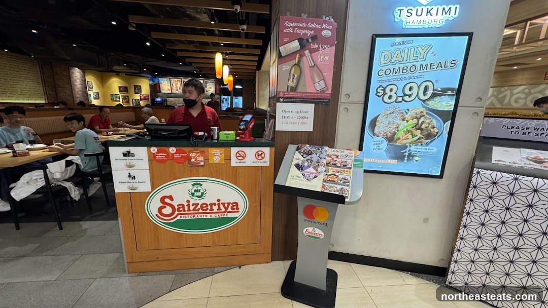 Restaurant Counter and Dining Area