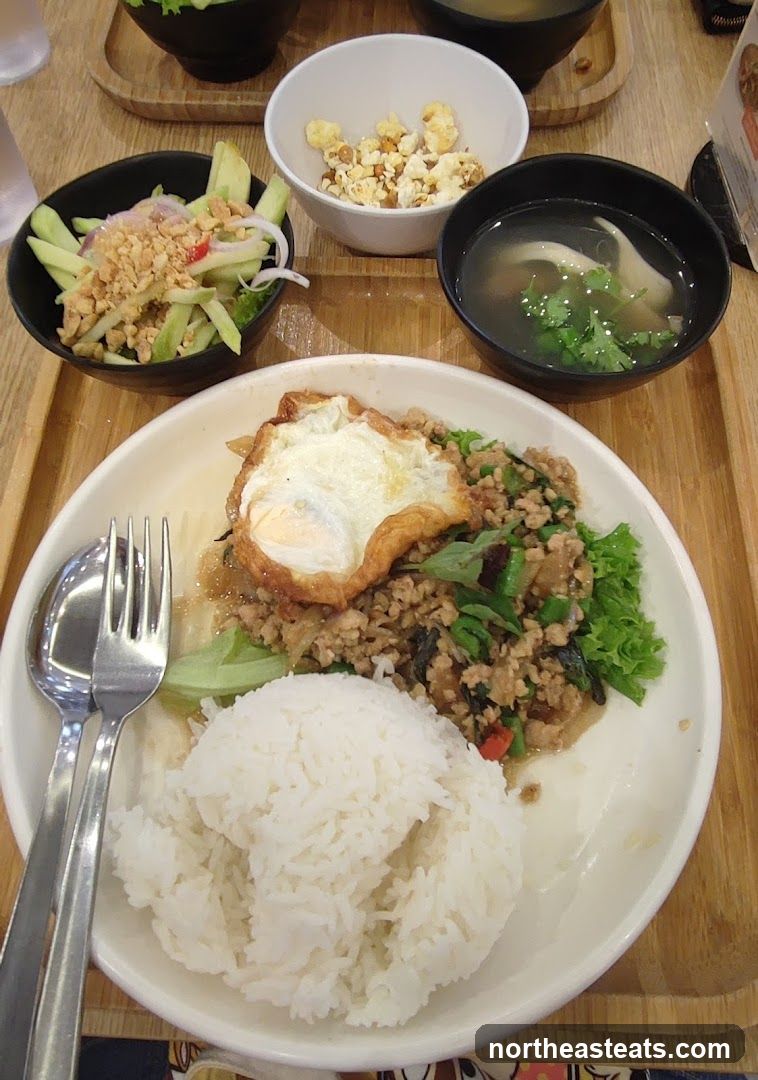 Thai Basil Chicken with Rice