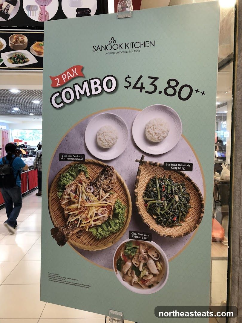 Sanook Kitchen 2 Pax Combo