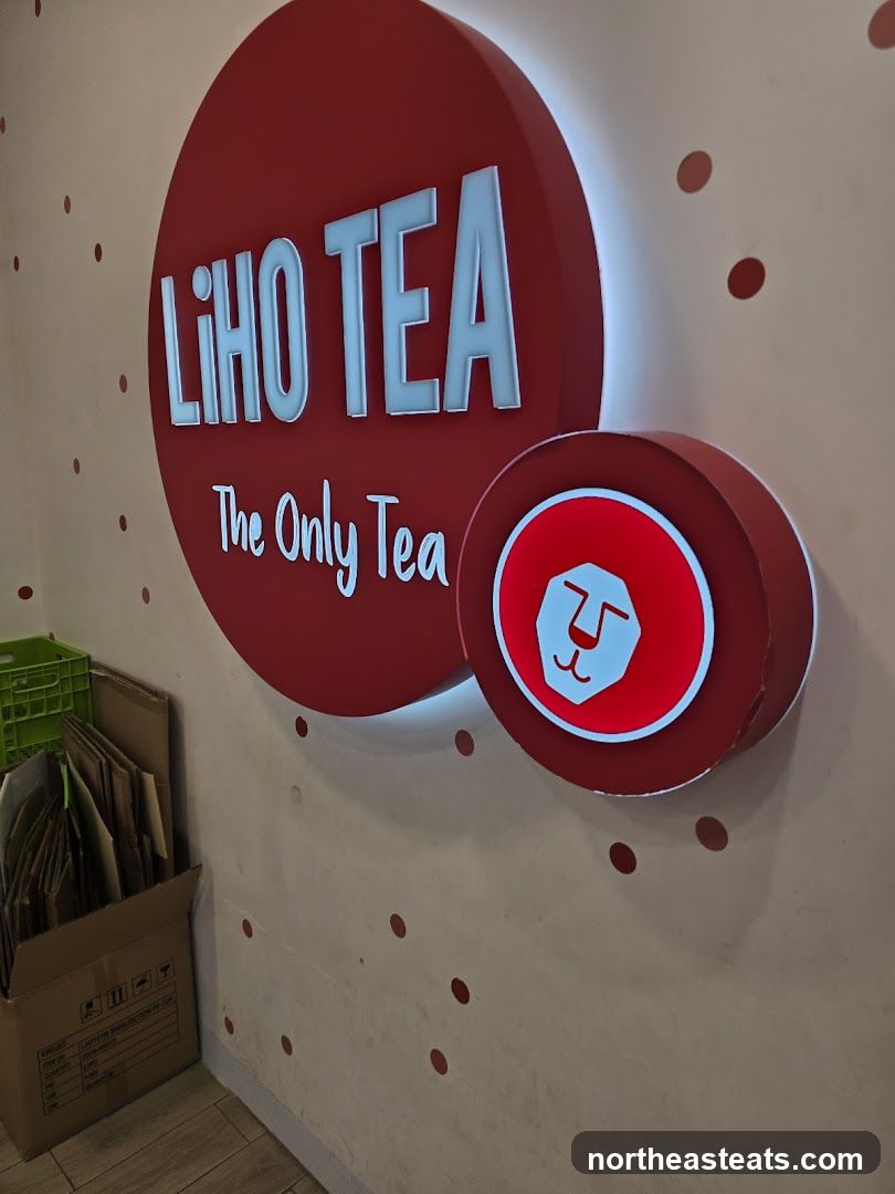 Liho Tea Signage