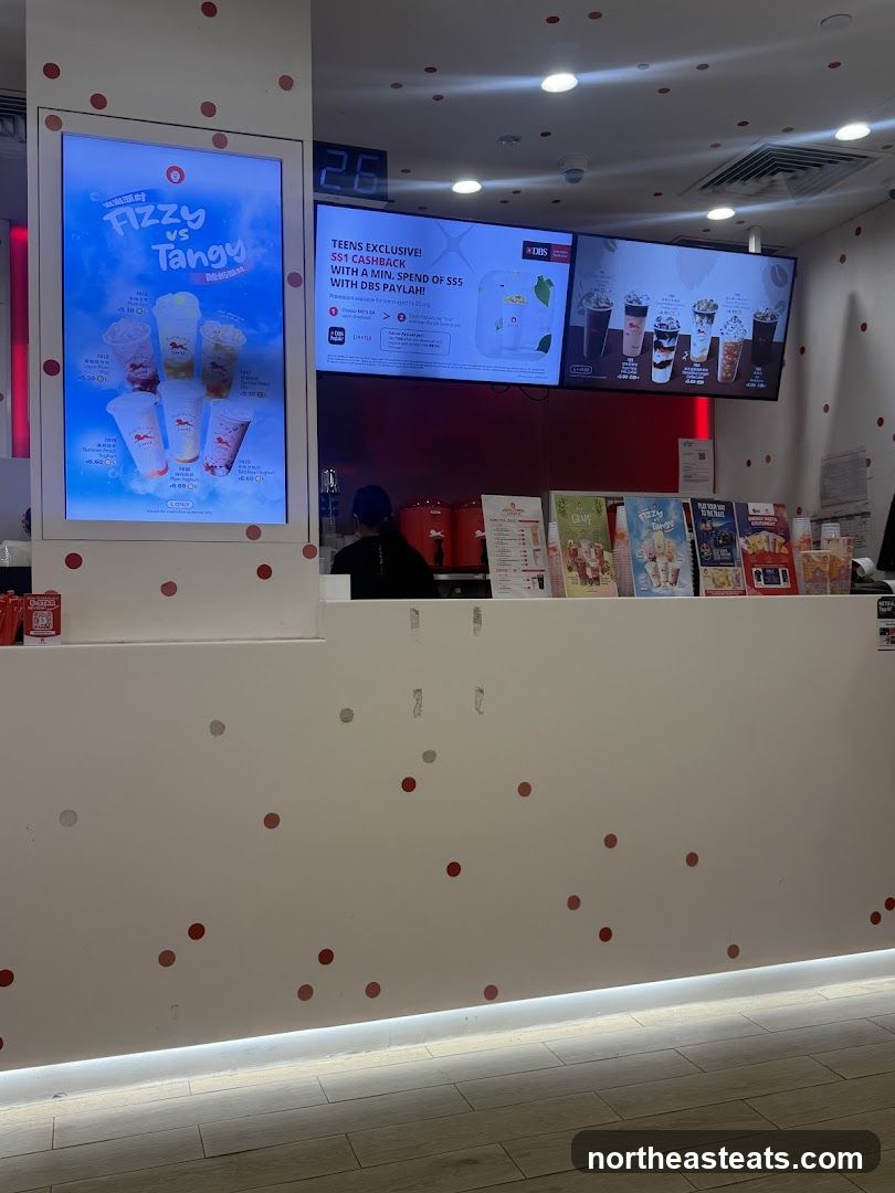 Beverage Shop Counter