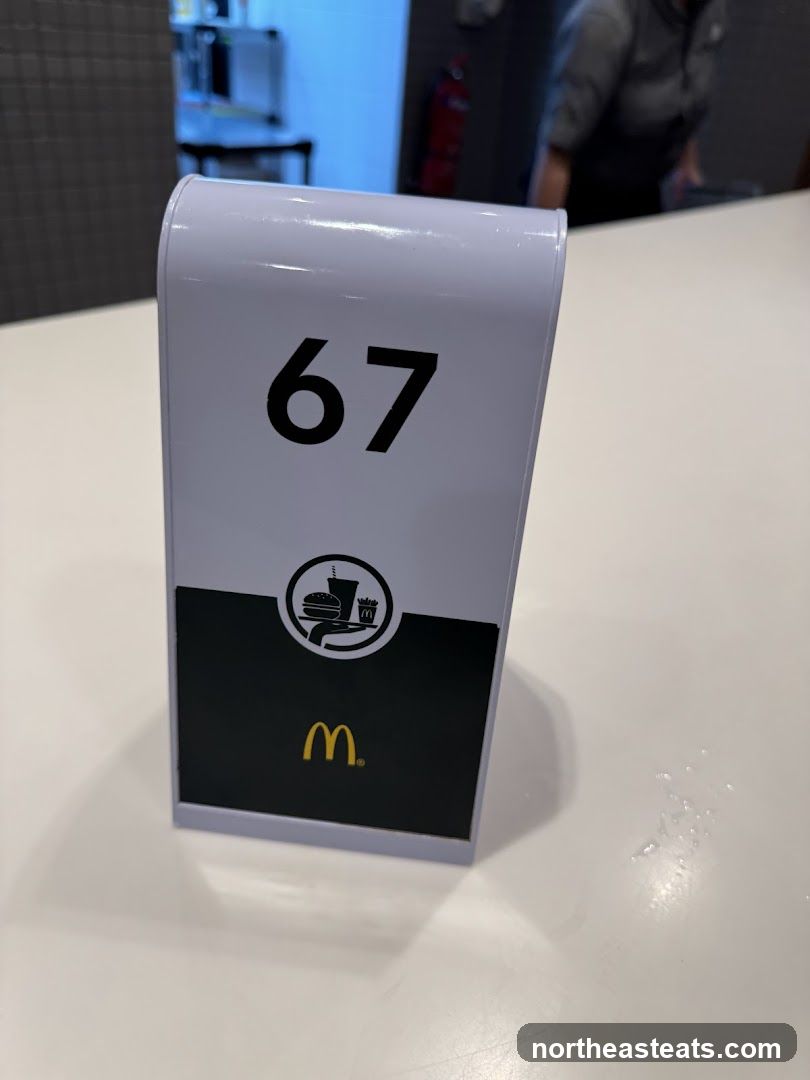Table Number 67