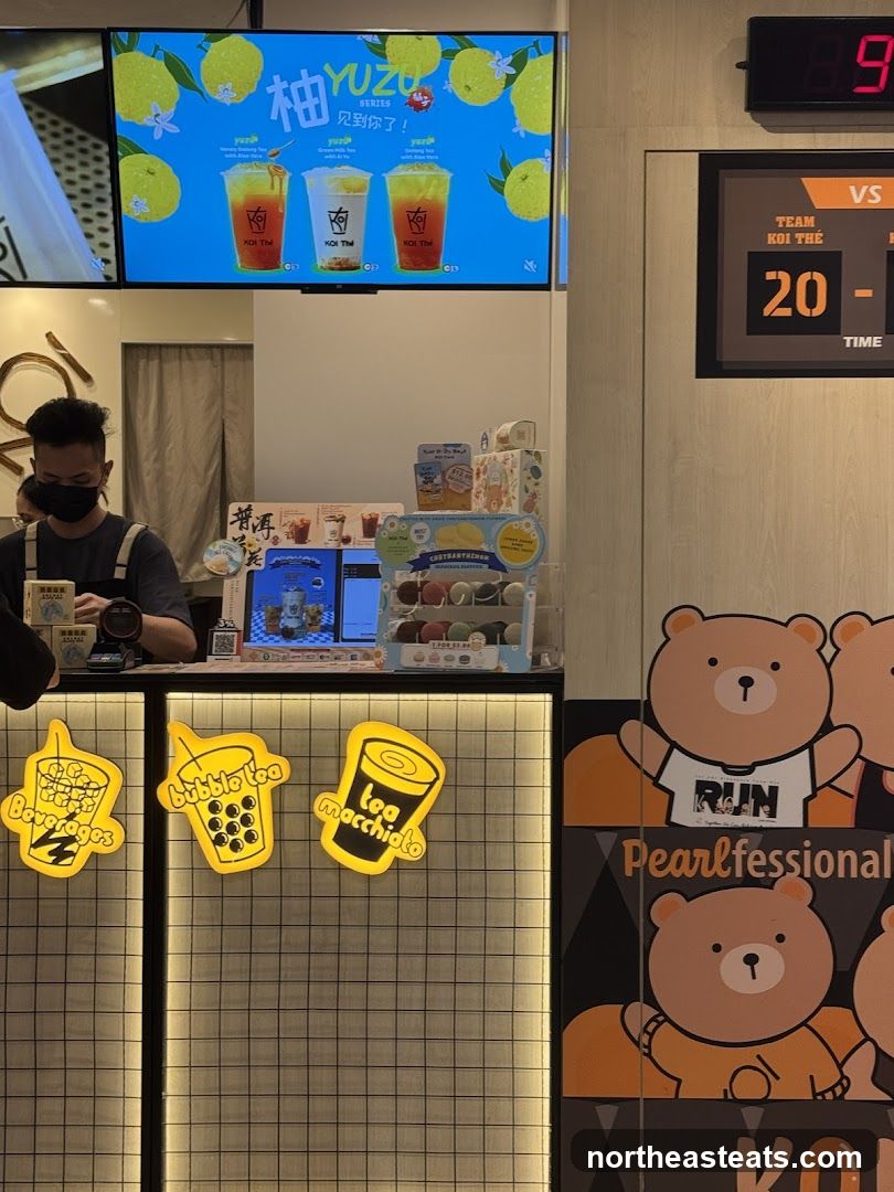 Bubble Tea Shop Counter