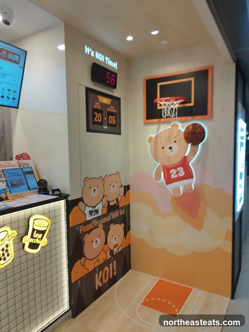 KOI Time Basketball Themed Interior