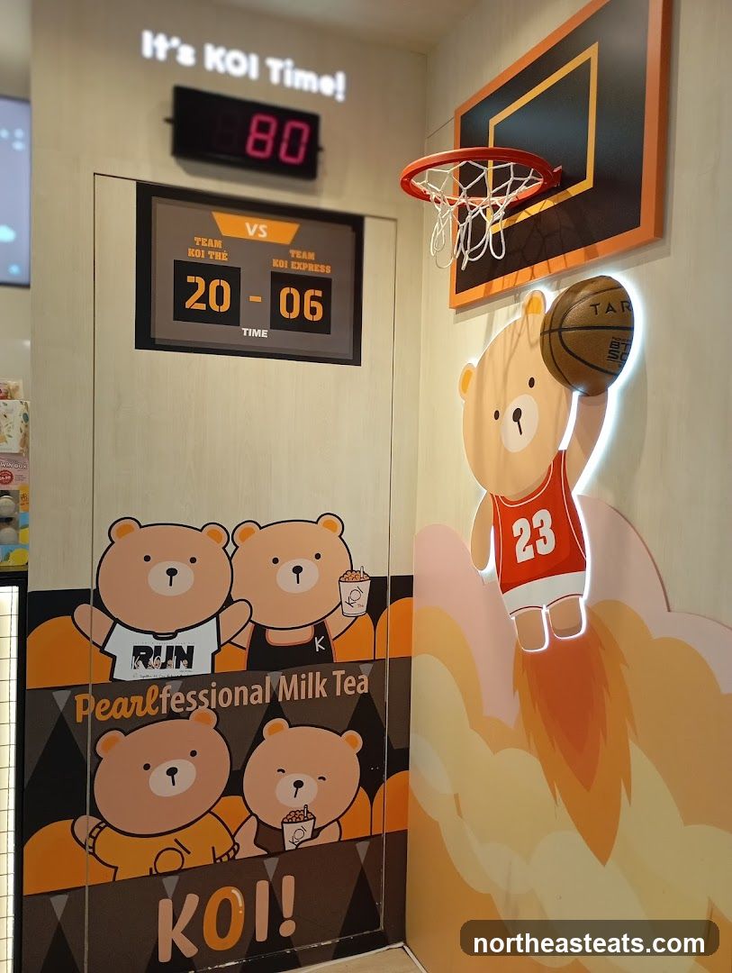 KOI Time Basketball Decor