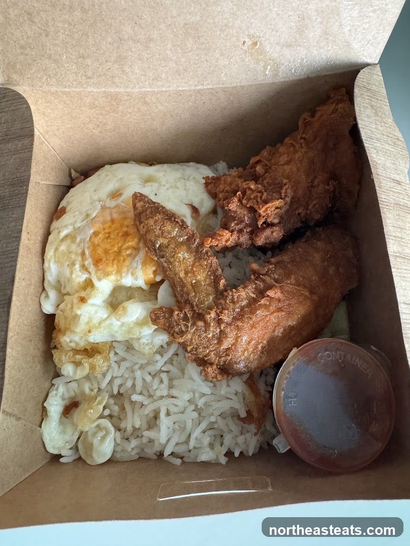 Fried Chicken Rice Box