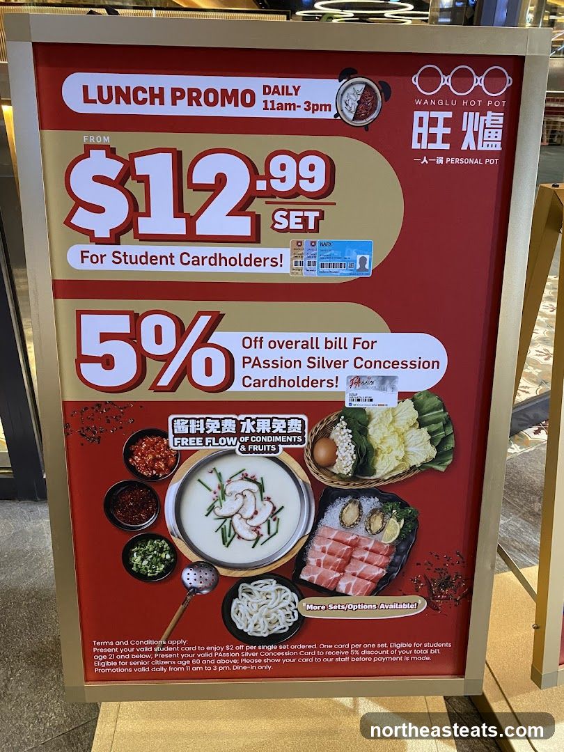 Wanglu Hot Pot Lunch Promo