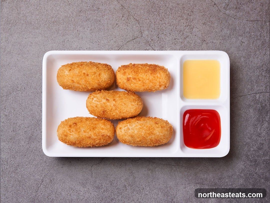 Fried Croquettes with Dipping Sauces