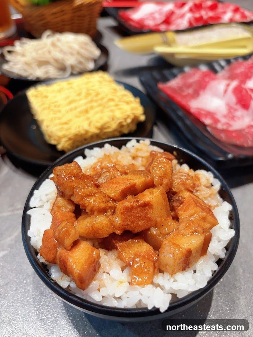 Braised Pork Rice Bowl