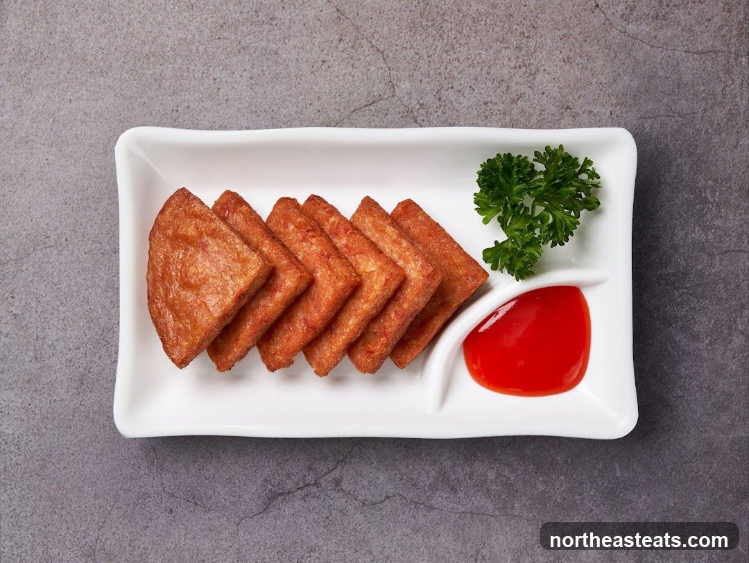 Fried Meat Patties with Sauce