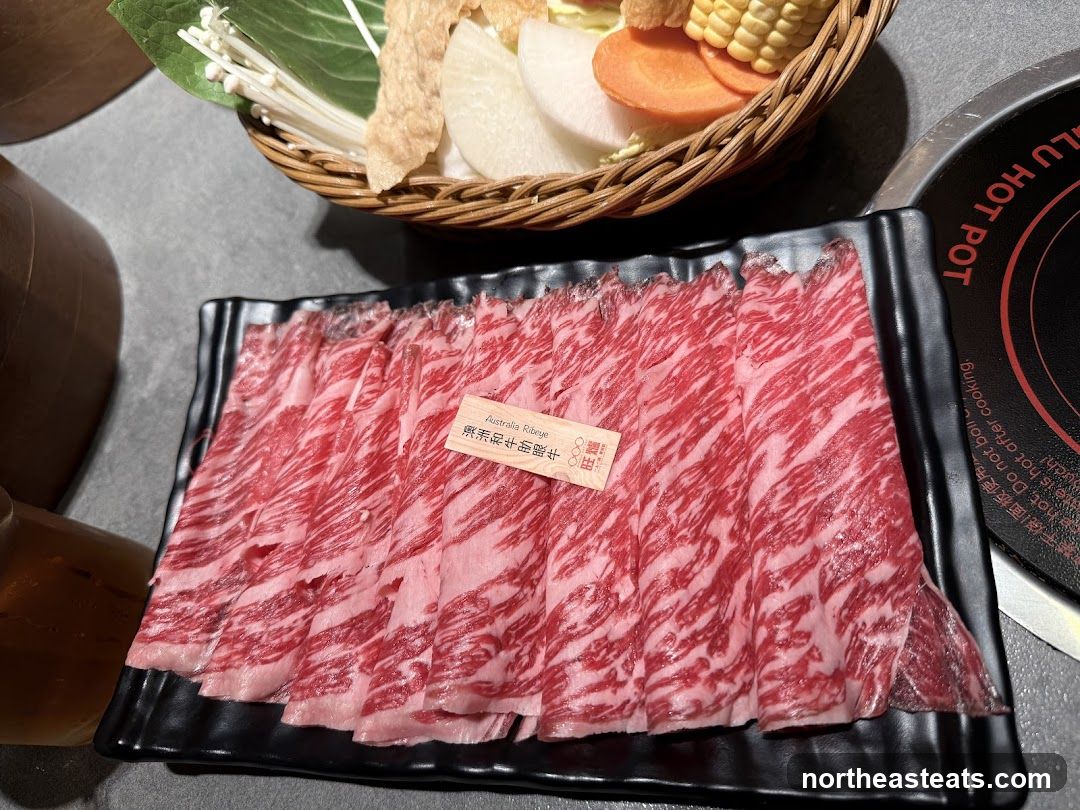 Thinly Sliced Beef Ribeye