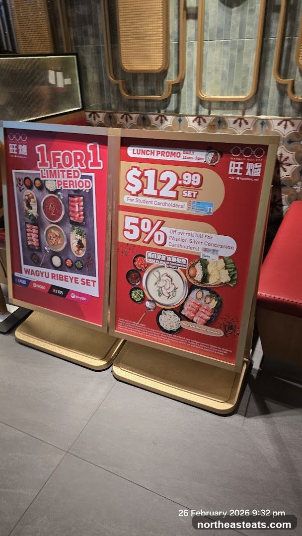 Promotional Signs for Hot Pot Restaurant