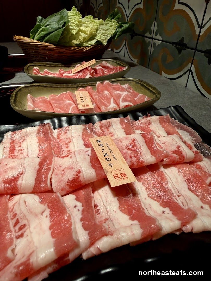 Thinly Sliced Beef and Vegetables