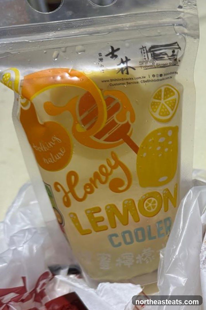 Honey Lemon Cooler Drink