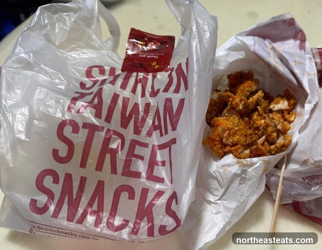 Taiwan Street Snacks Bag with Fried Chicken