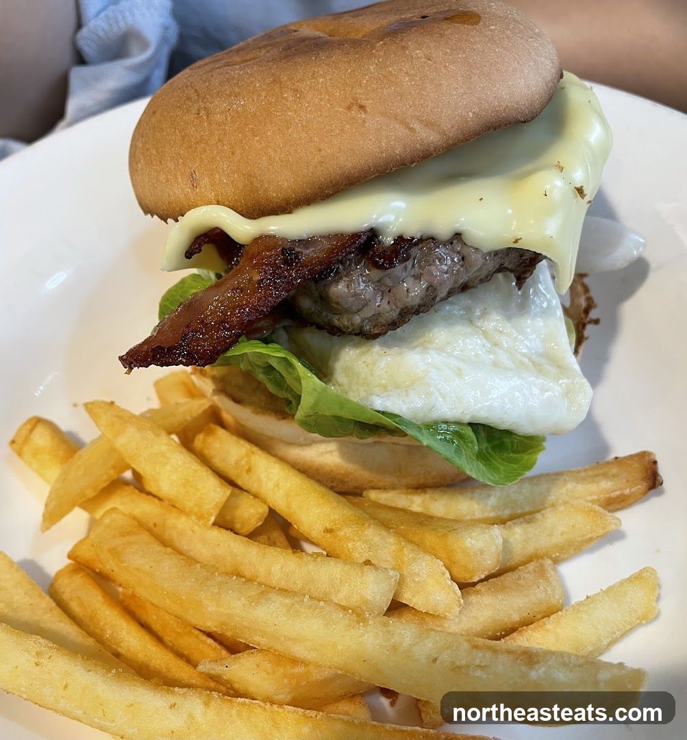 Burger and Fries