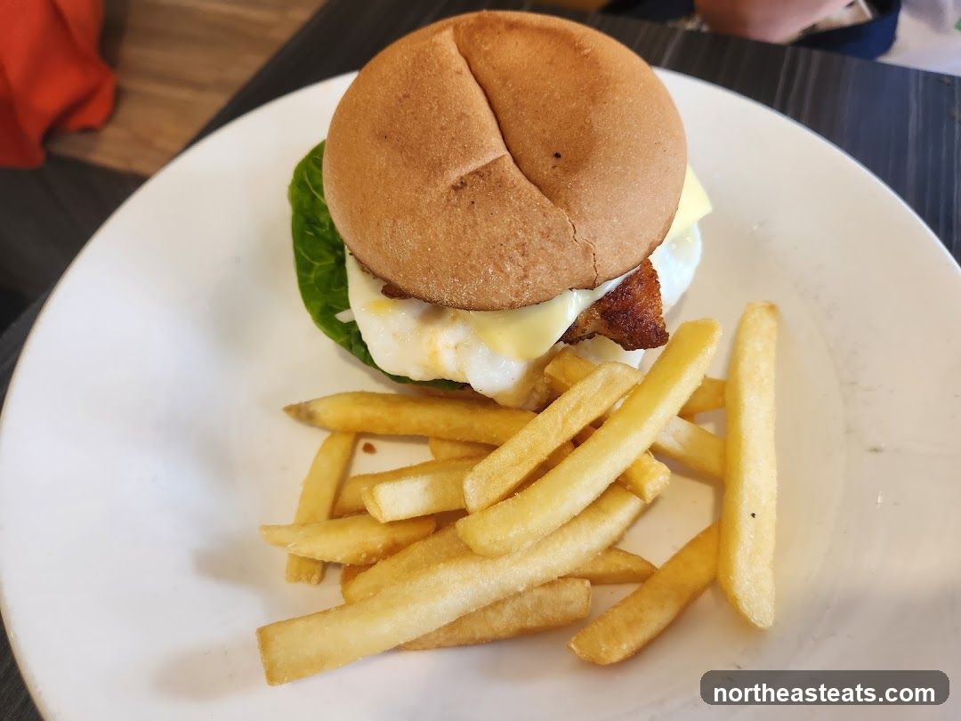 Burger and Fries
