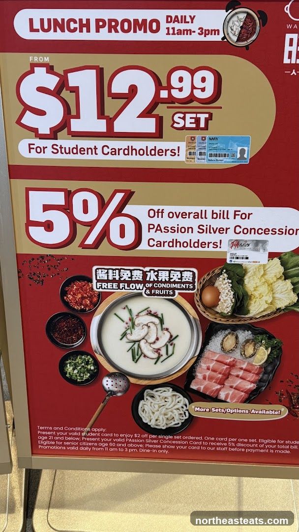 Lunch Promo and Discounts