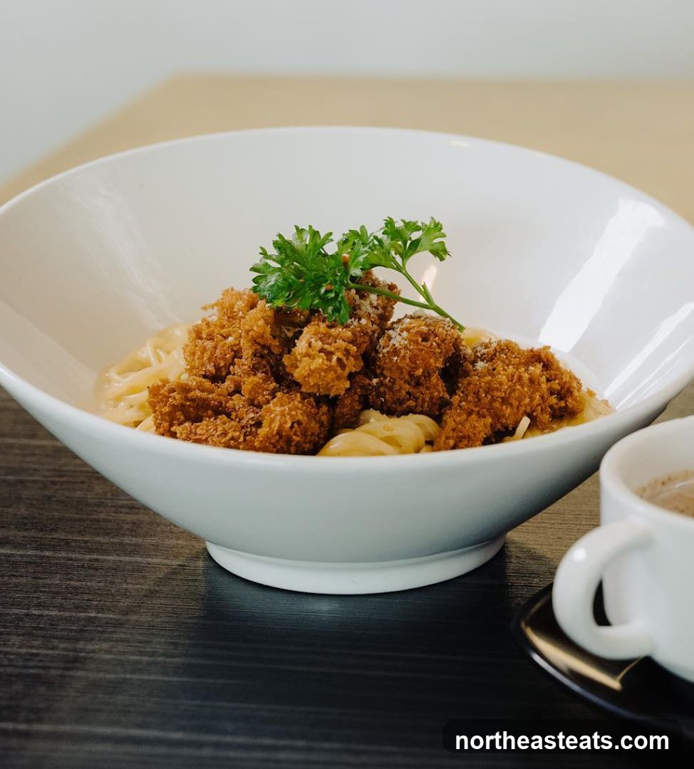 Pasta with Fried Topping