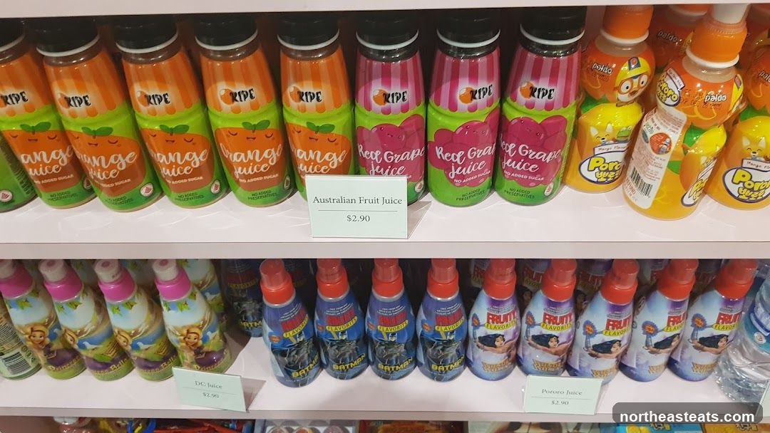 Assorted Juices and Drinks