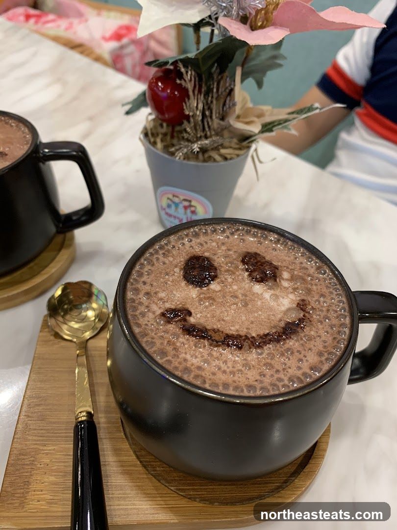 Hot Chocolate with Smiley Face
