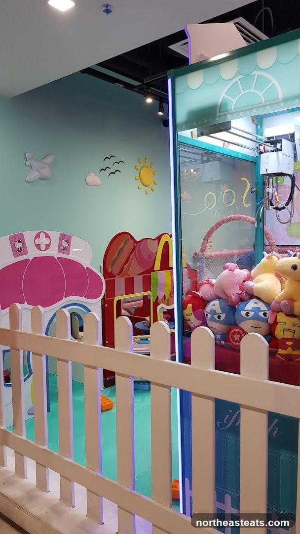 Children's Play Area with Claw Machine