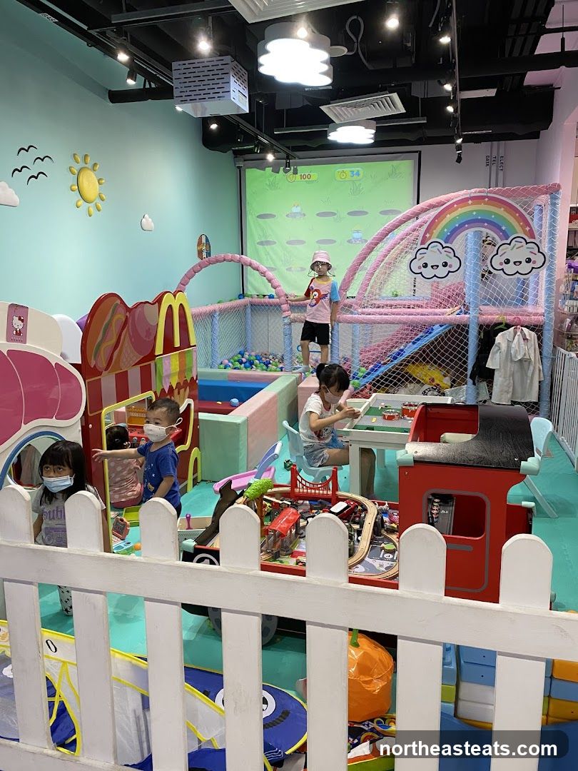Indoor Playground with Children