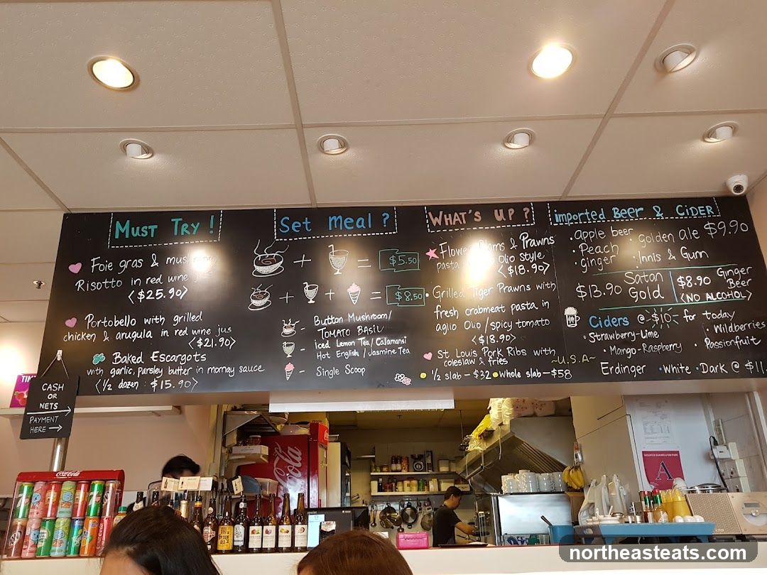 Chalkboard Menu