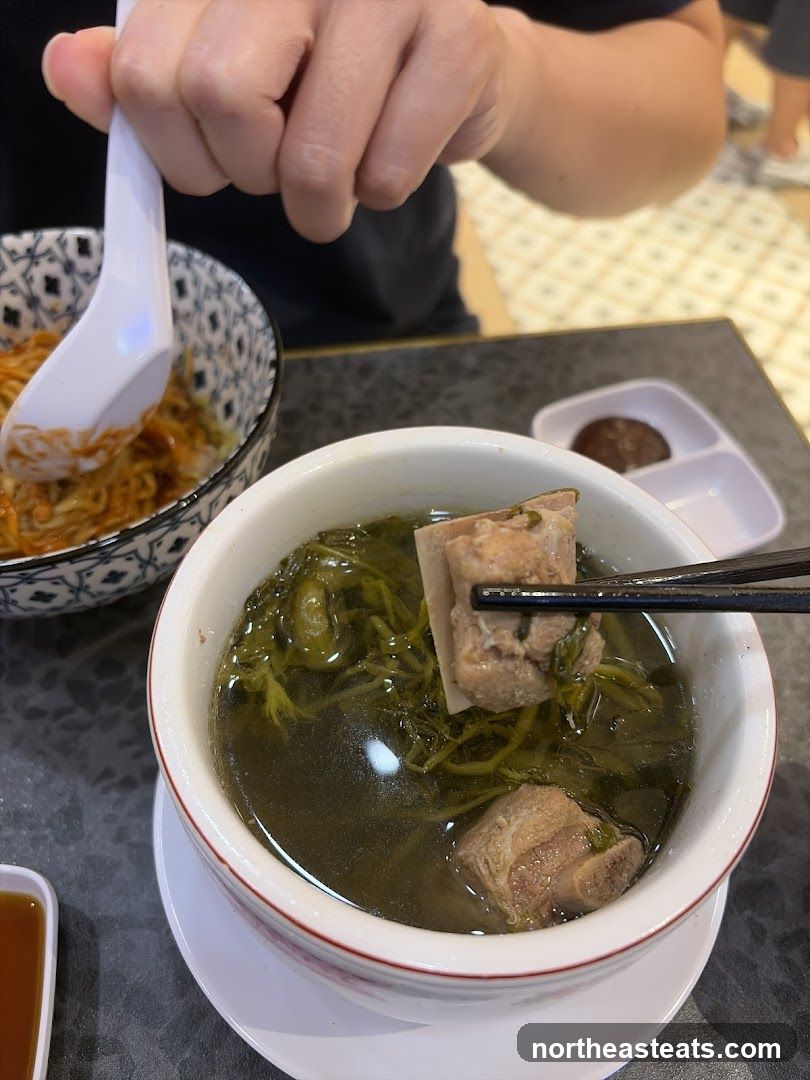 Pork Rib Soup with Vegetables