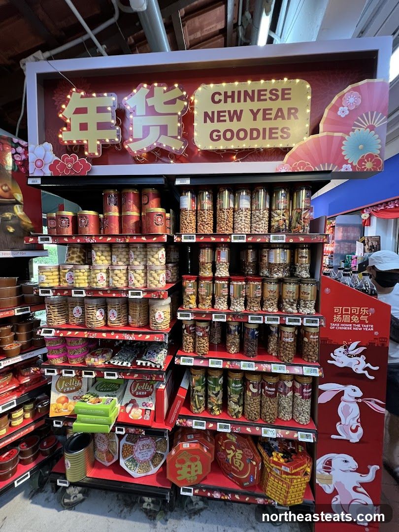 Chinese New Year Goodies Display