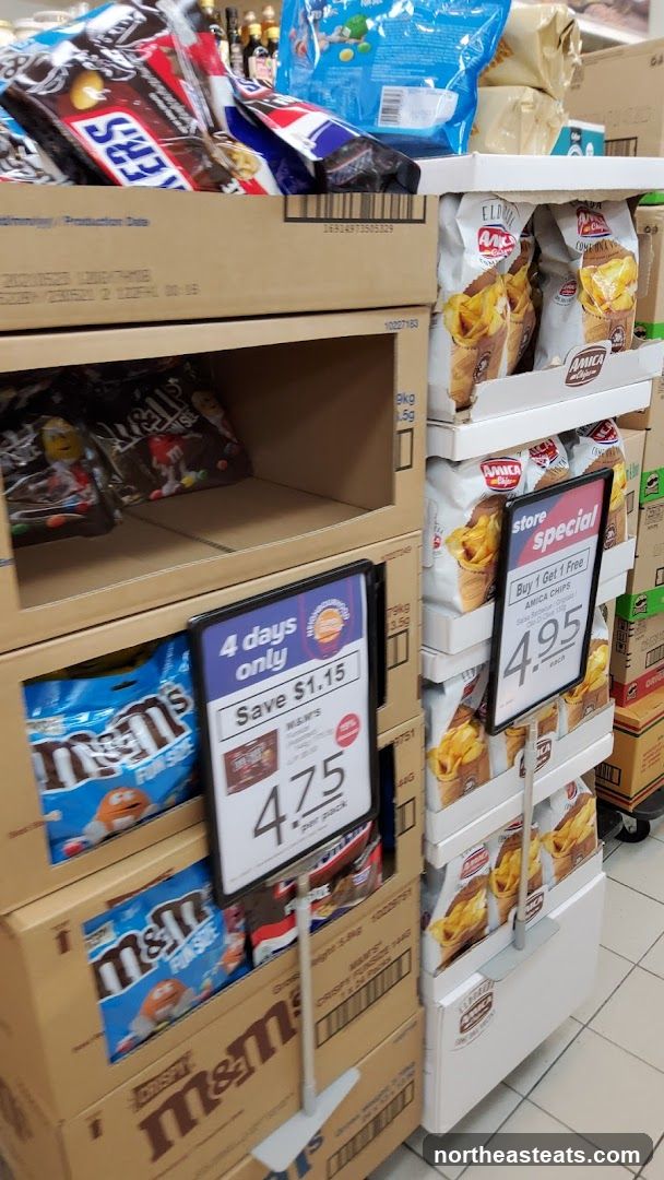 Snack Display with Promotions