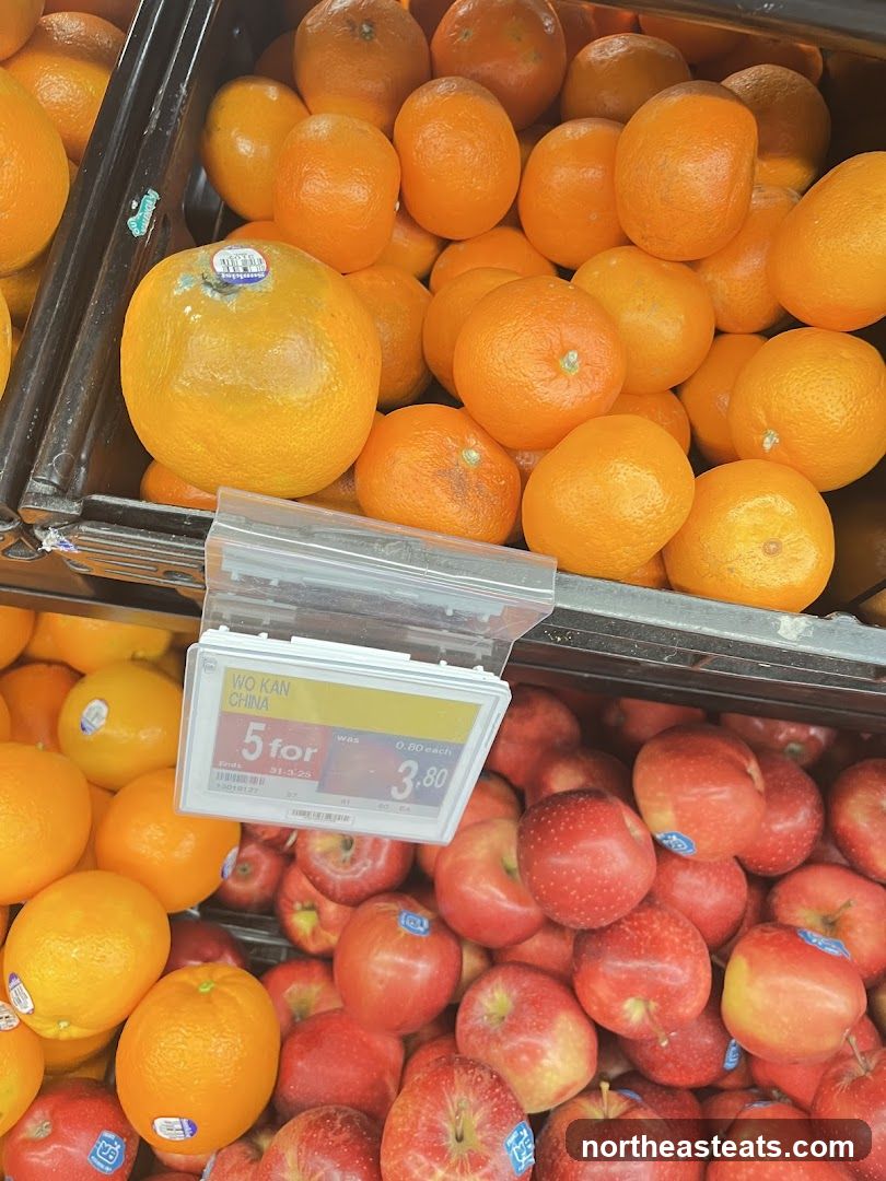 Oranges and Apples
