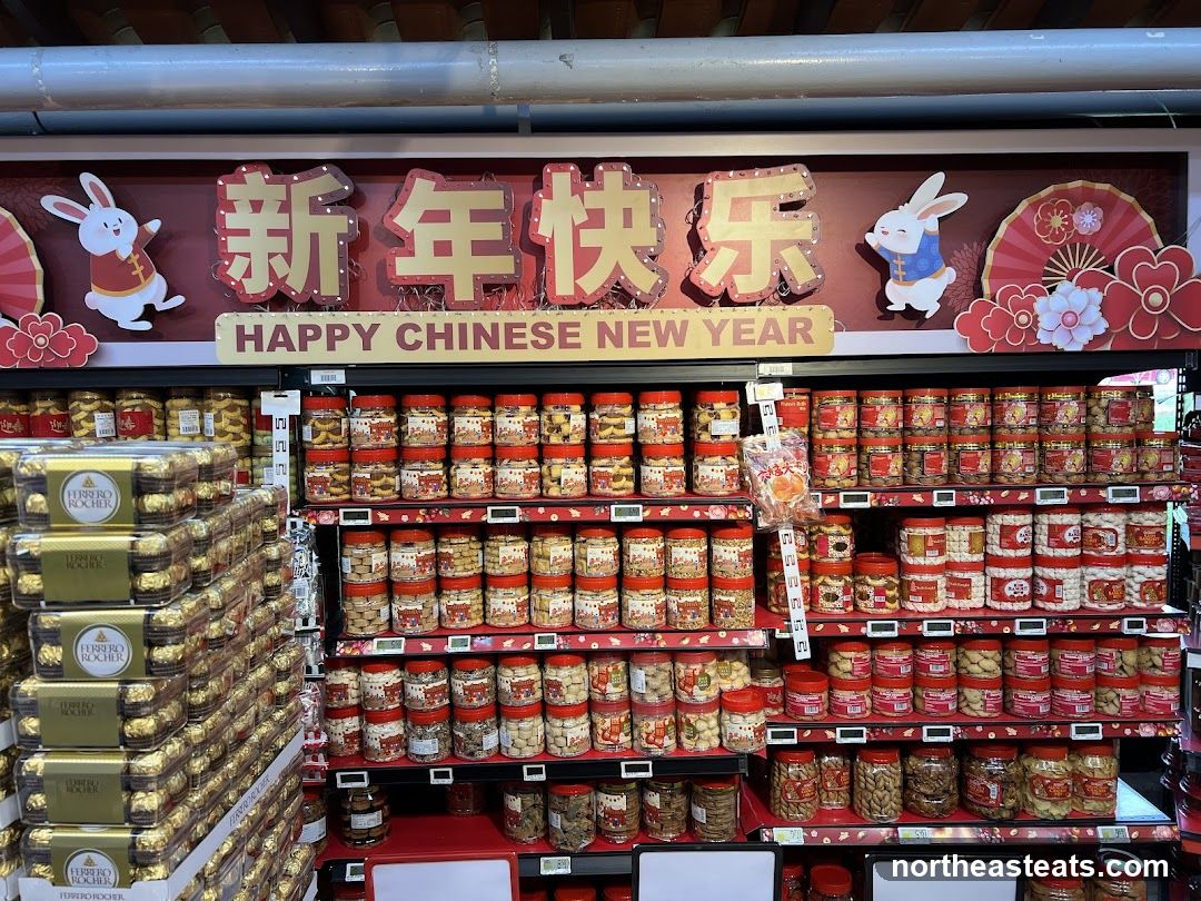 Chinese New Year Snacks Display