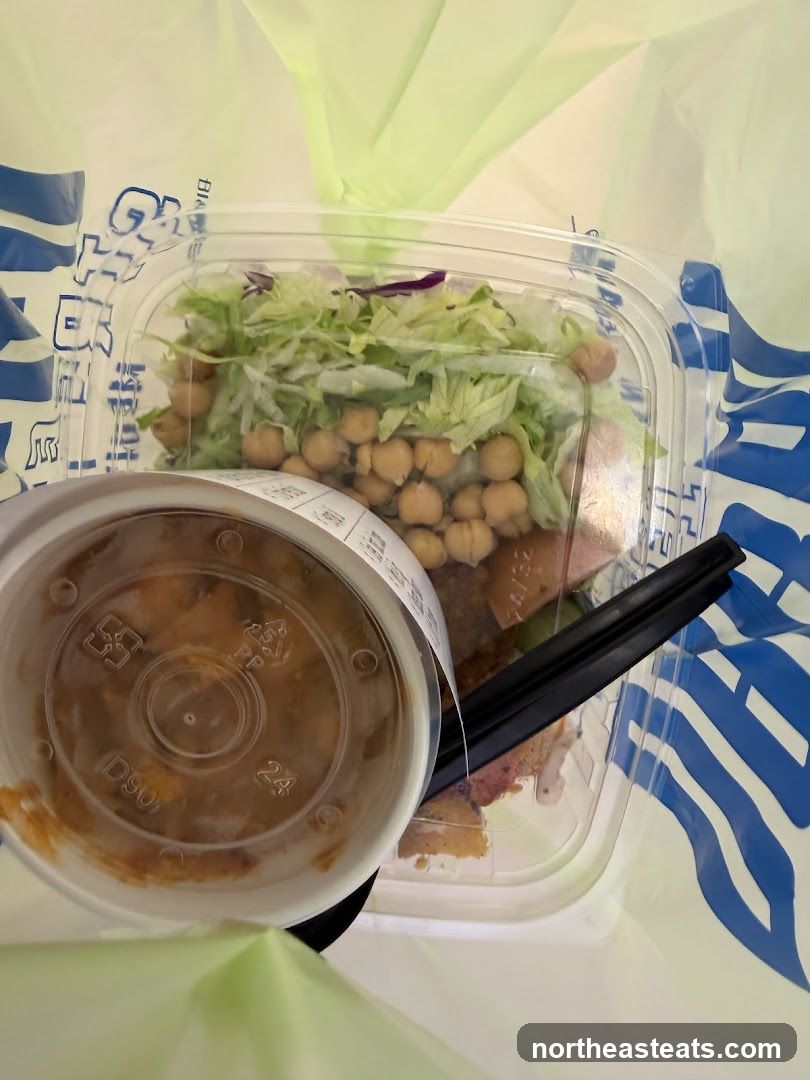 Takeout Salad and Soup