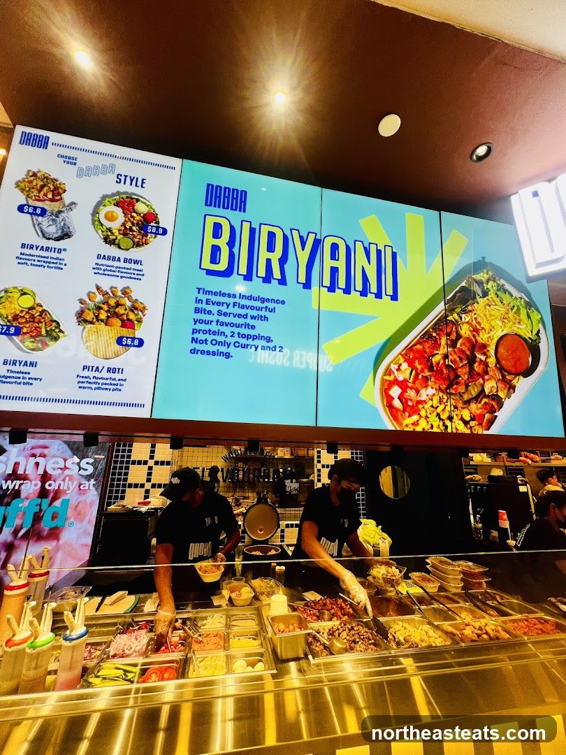 Dabba Biryani Menu