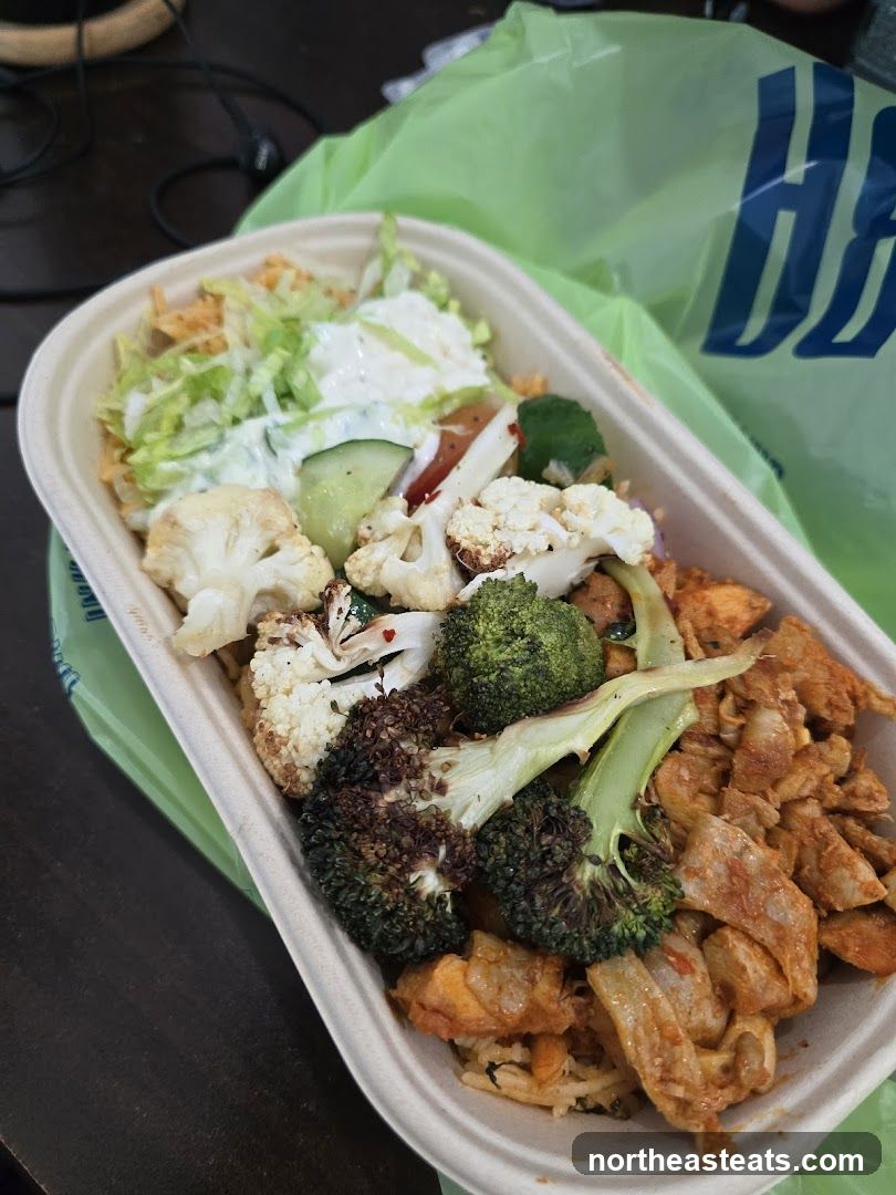 Chicken and Vegetable Bowl