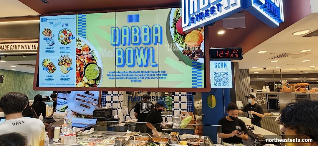 DABBA STREET Menu Board
