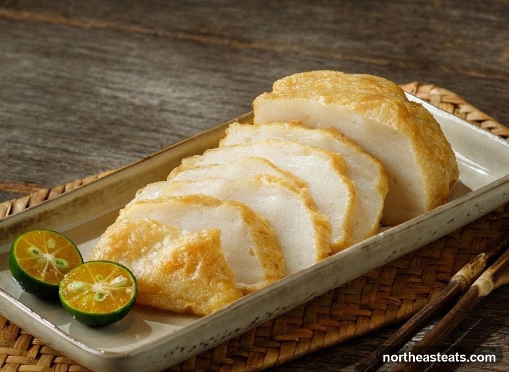 Sliced Fish Cake with Lime