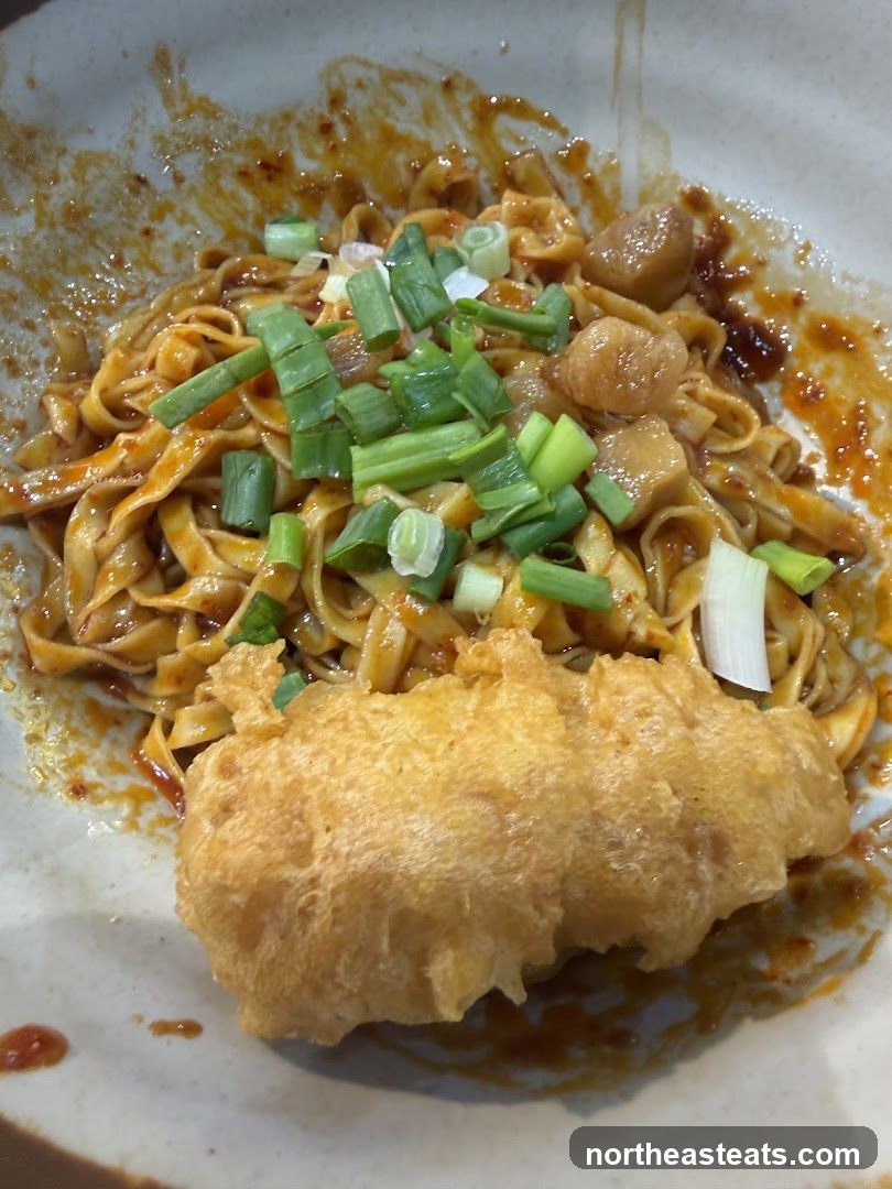 Noodles with Fried Item