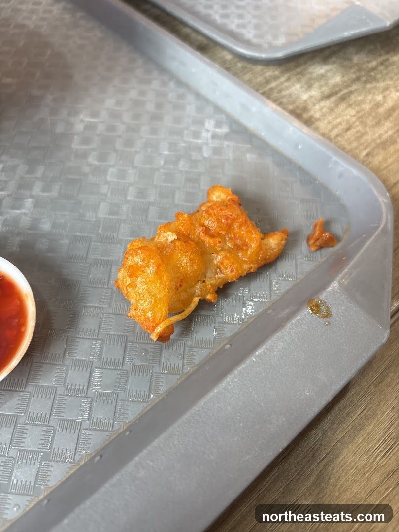 Fried Food with Dipping Sauce