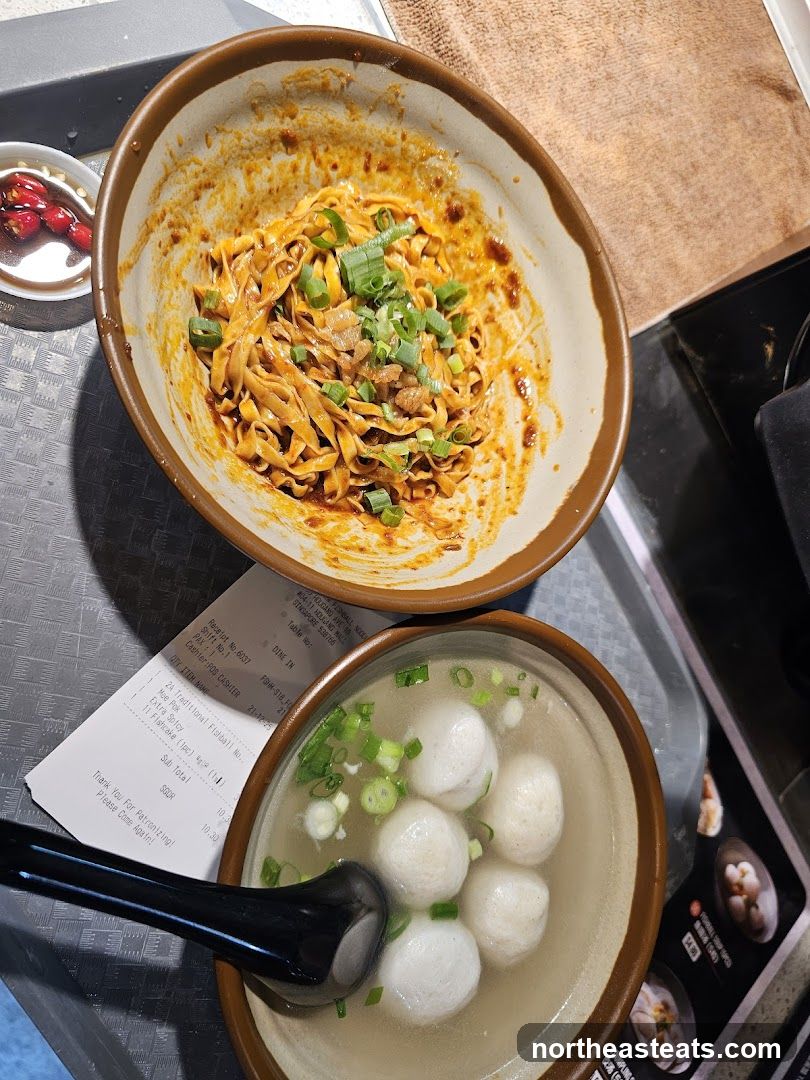 Noodles and Fishball Soup