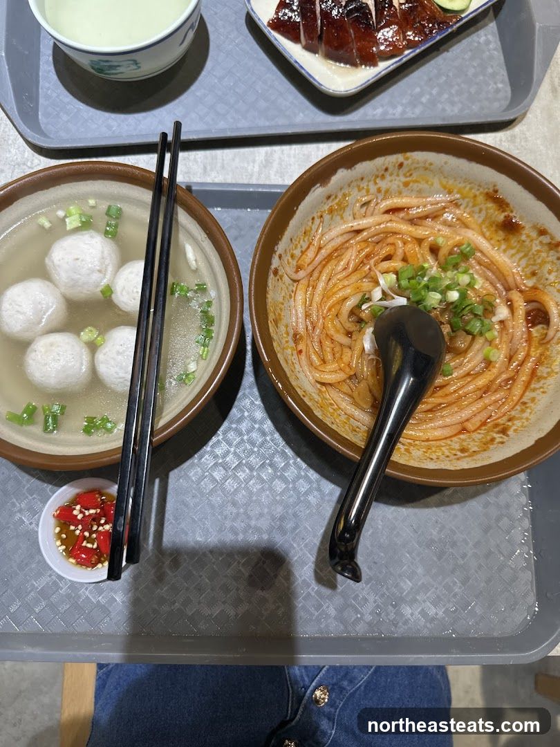 Noodles and Meatballs