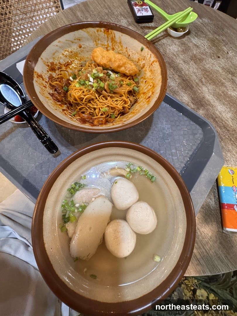 Noodles and Fishball Soup